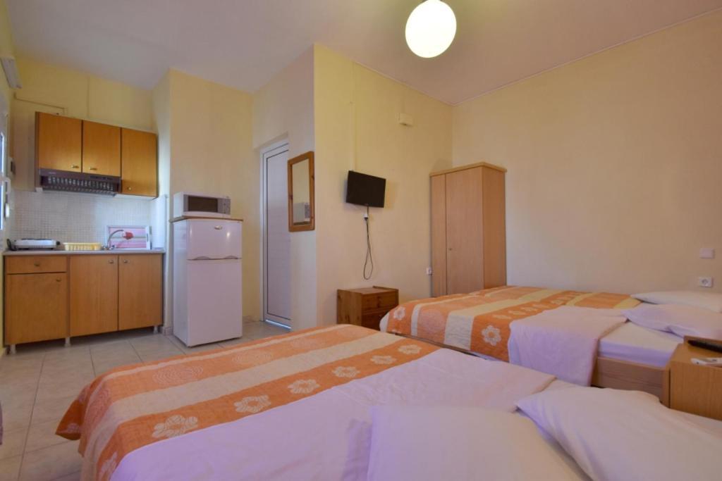 Apartmán Garbis Μπακάλης Θεοχάρης Leptokaria Exteriér fotografie
